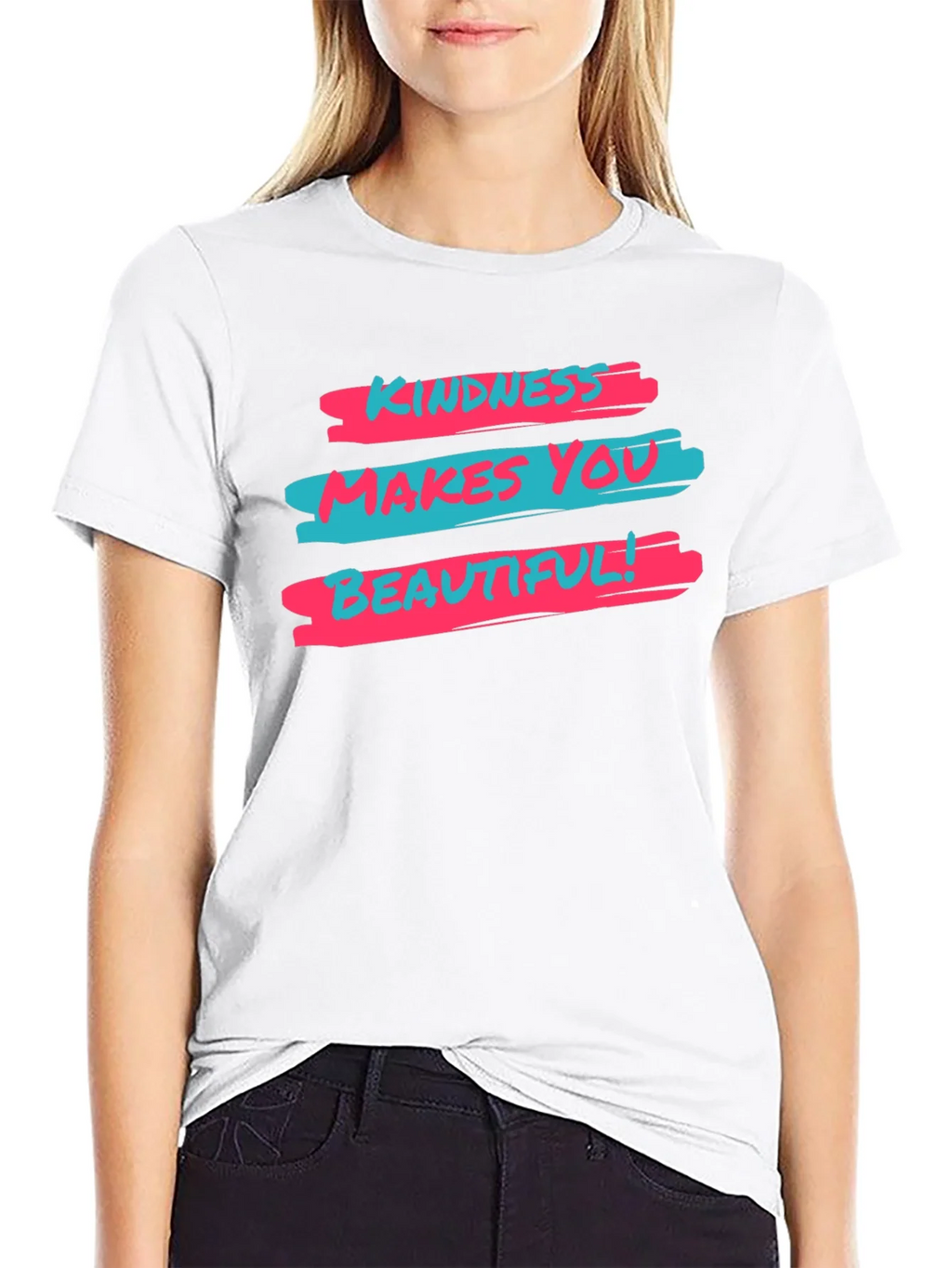 Kindness Makes You Beautiful Graphic T-Shirt product image 7
