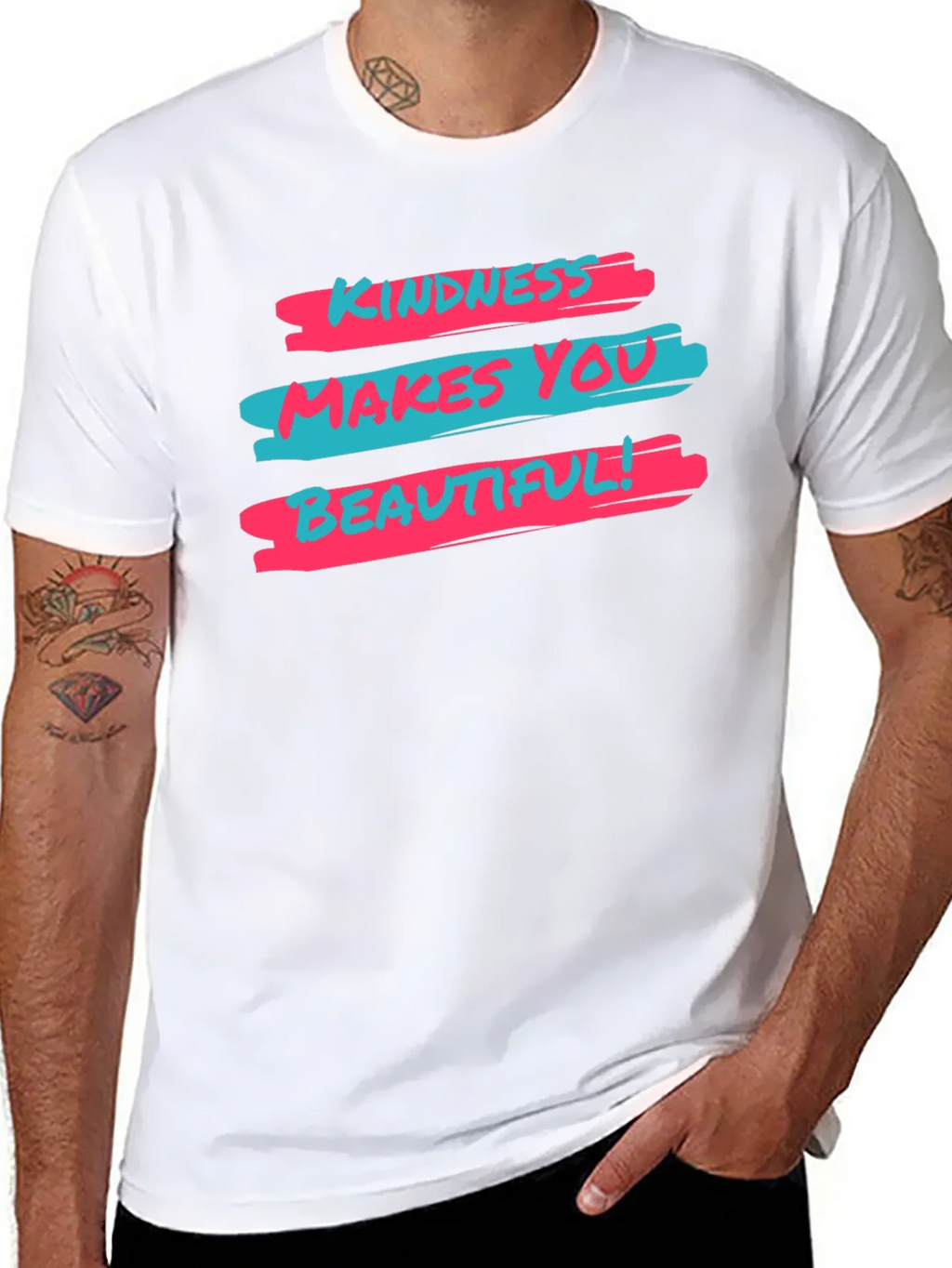 Kindness Makes You Beautiful Graphic T-Shirt product image 6