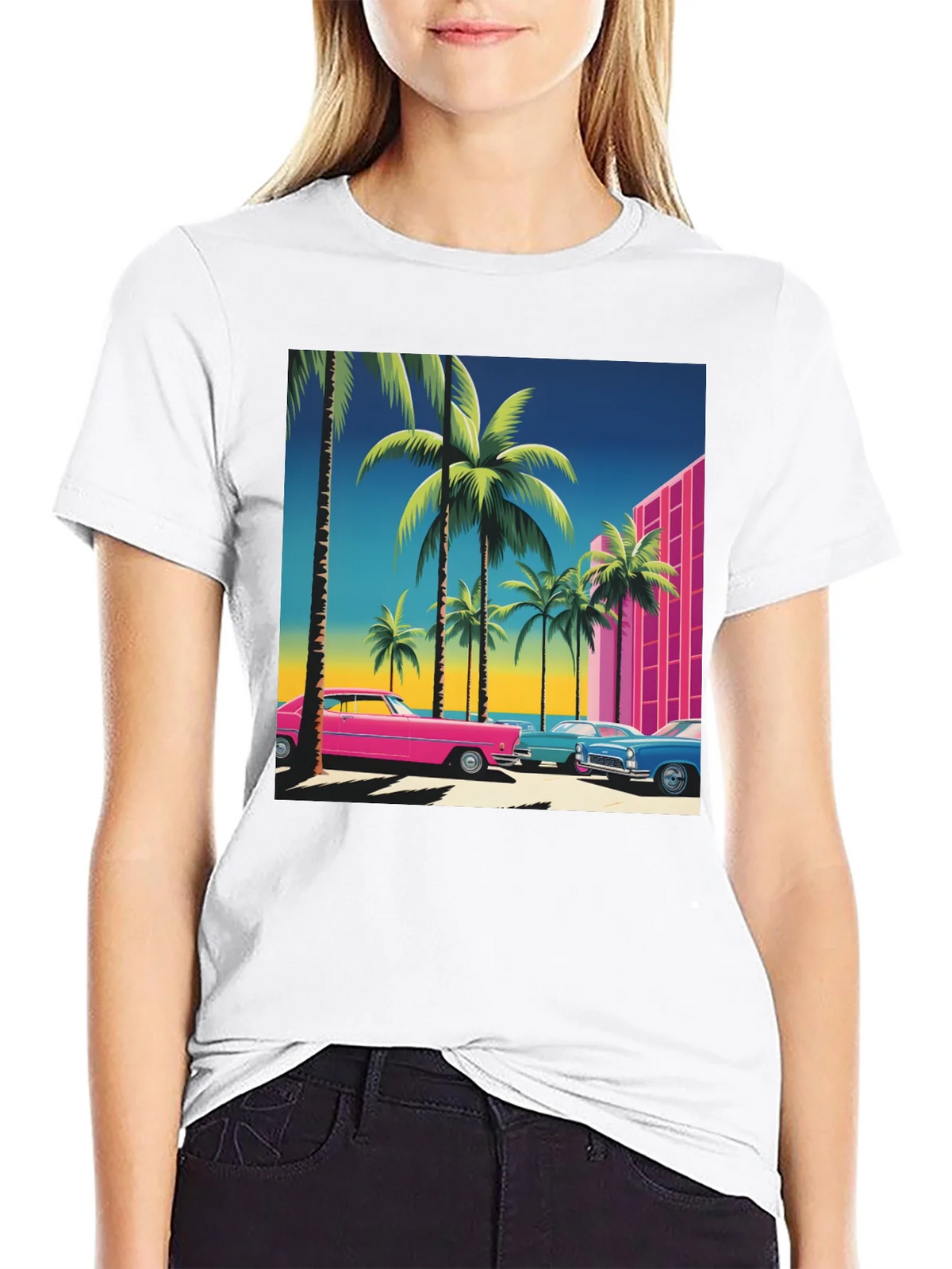 Retro Miami Vice Style T-Shirt product image 7