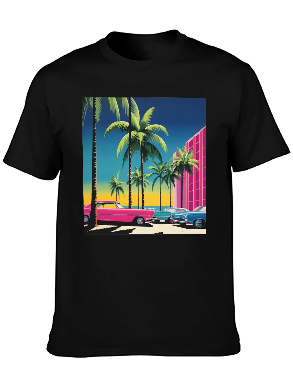 Retro Miami Vice Style T-Shirt product image 3