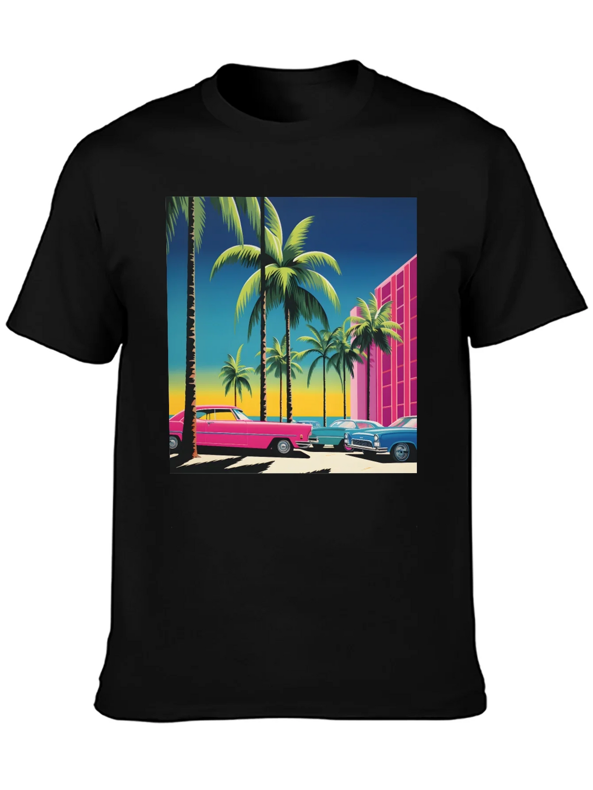 Retro Miami Vice Style T-Shirt product image 3