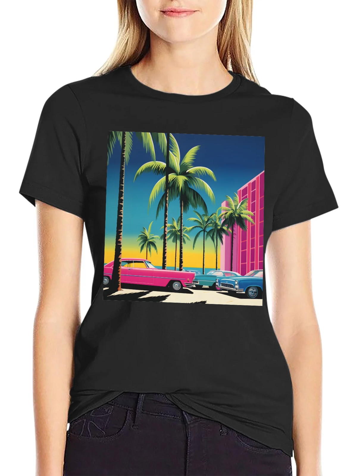 Retro Miami Vice Style T-Shirt product image 2