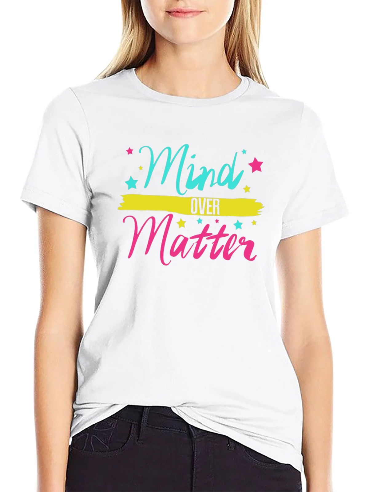 Mind Over Matter Graphic T-Shirt - Motivational Tee product image 7