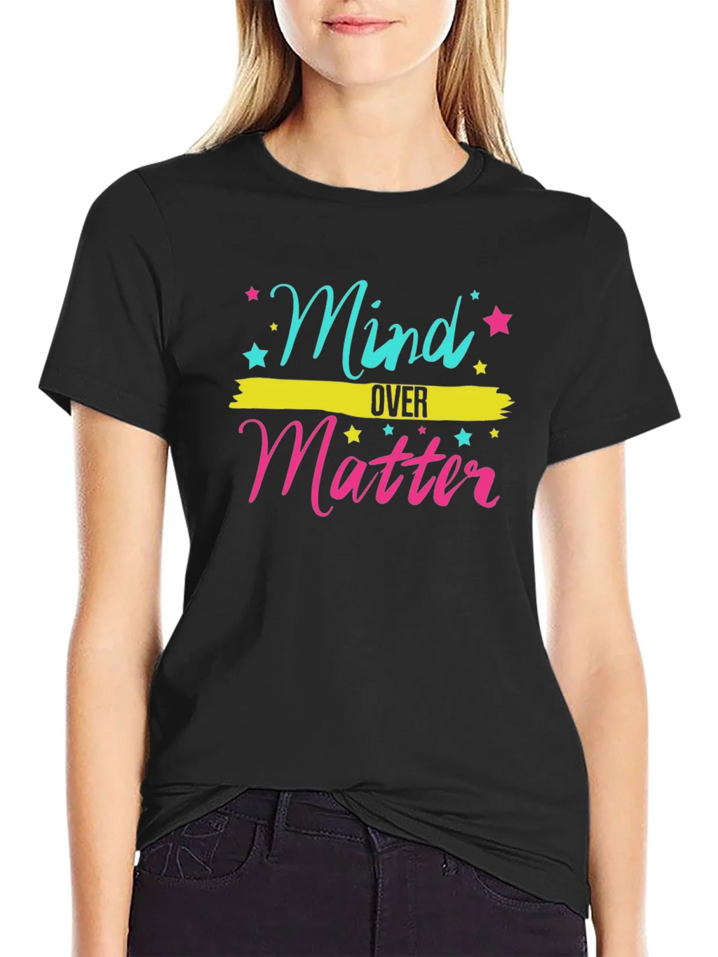 Mind Over Matter Graphic T-Shirt - Motivational Tee product image 2