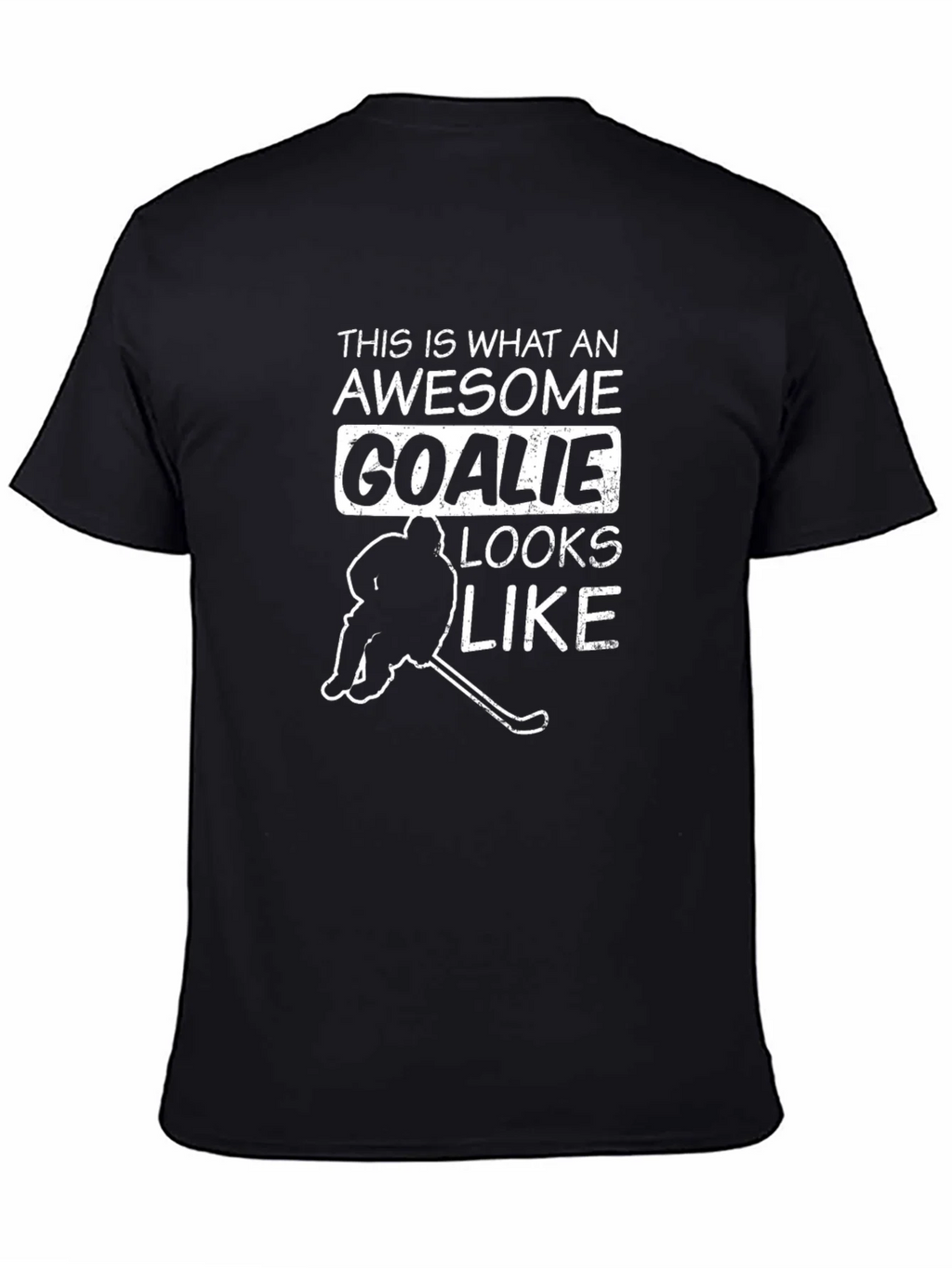 Awesome Goalie T-Shirt - Hockey Fan Apparel product image 4