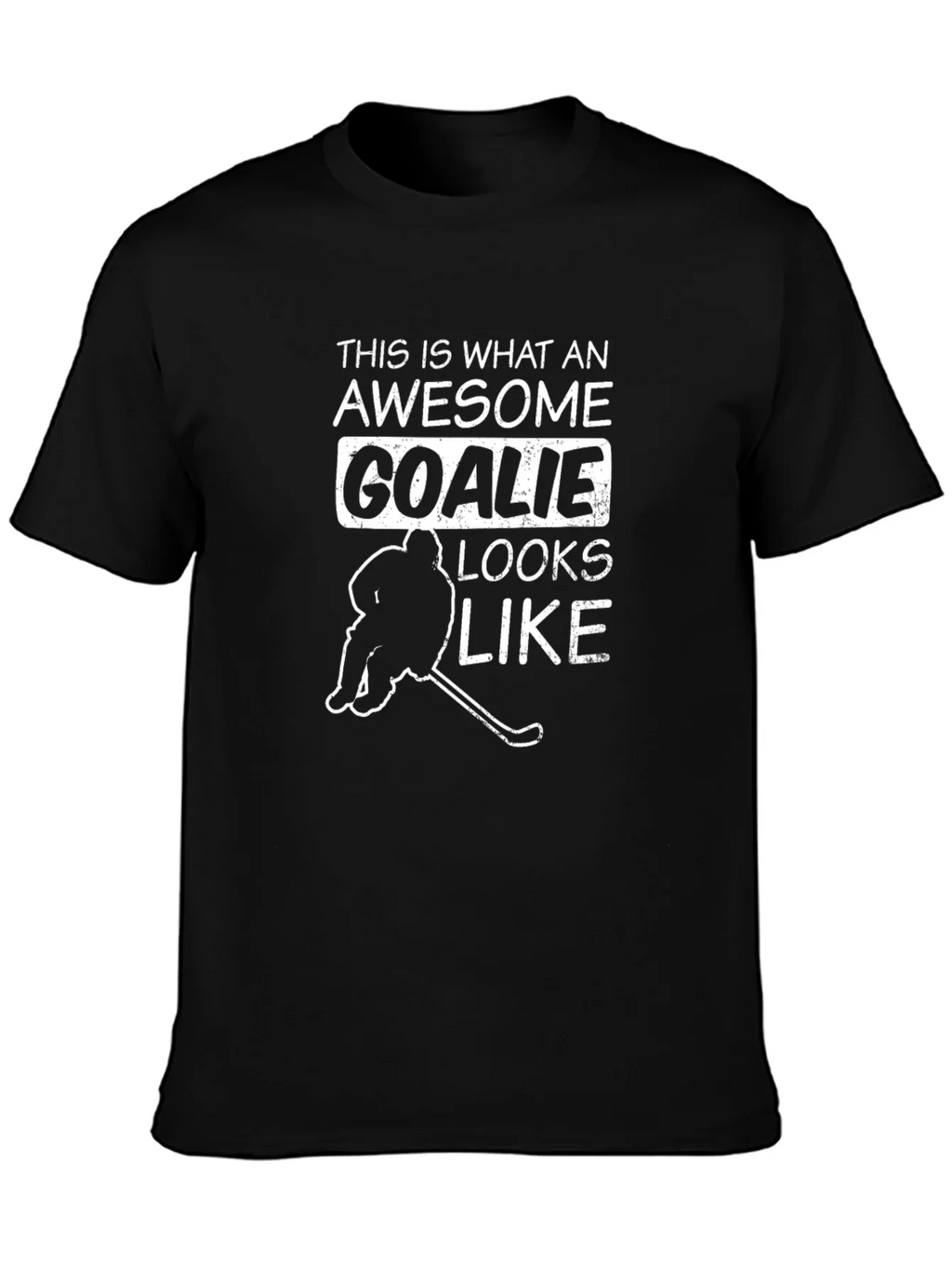 Awesome Goalie T-Shirt - Hockey Fan Apparel product image 3