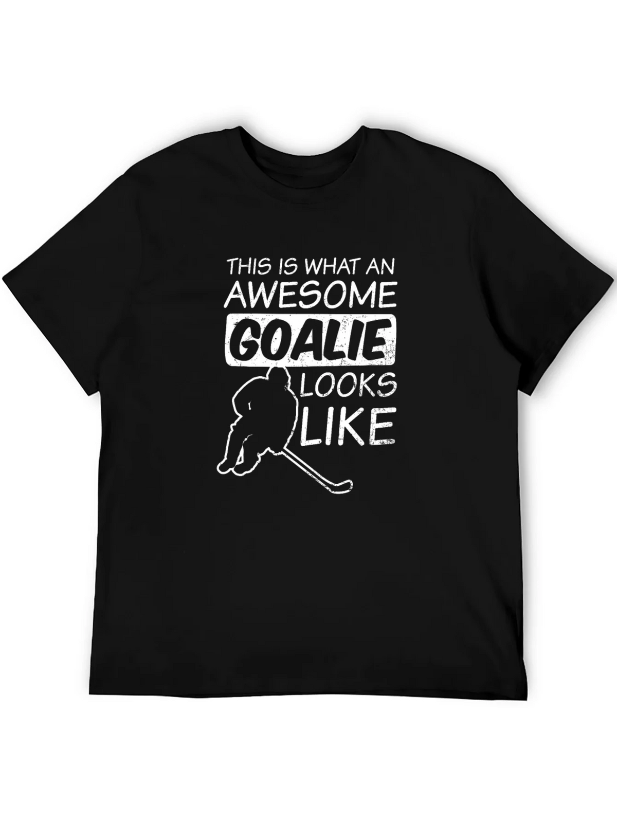 Awesome Goalie T-Shirt - Hockey Fan Apparel product image 5