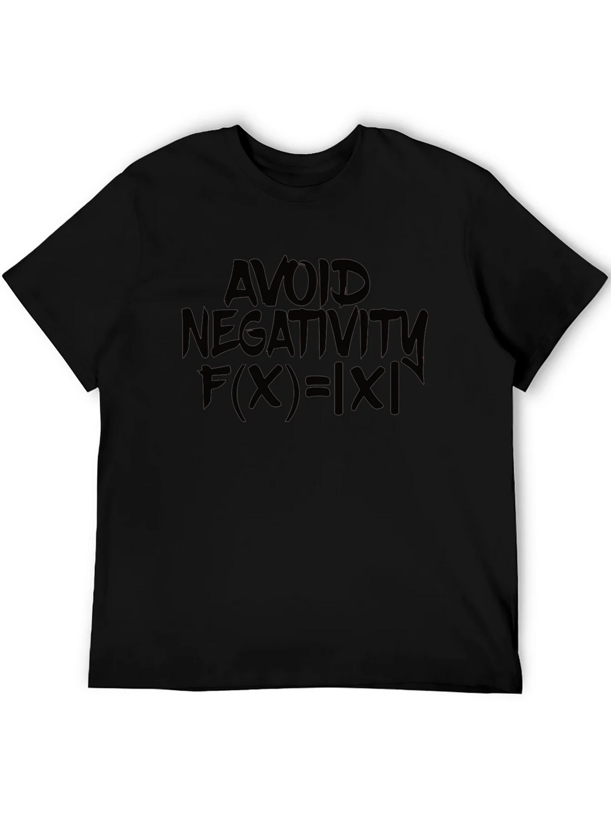 Avoid Negativity T-Shirt - Absolute Value Math Fun product image 5