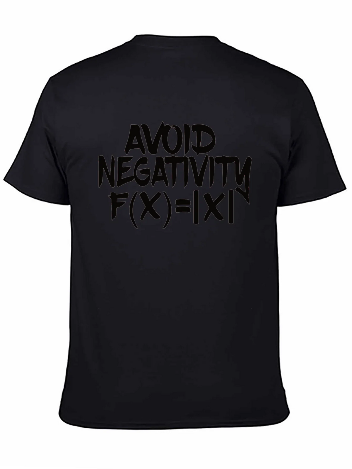 Avoid Negativity T-Shirt - Absolute Value Math Fun product image 4