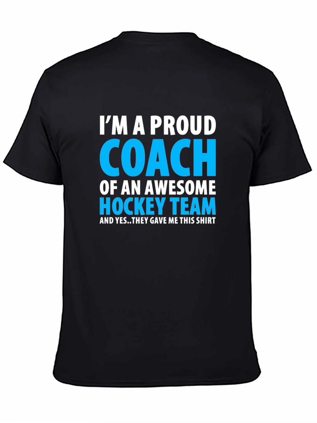 Proud Hockey Coach T-Shirt - Awesome Team Gift product image 3