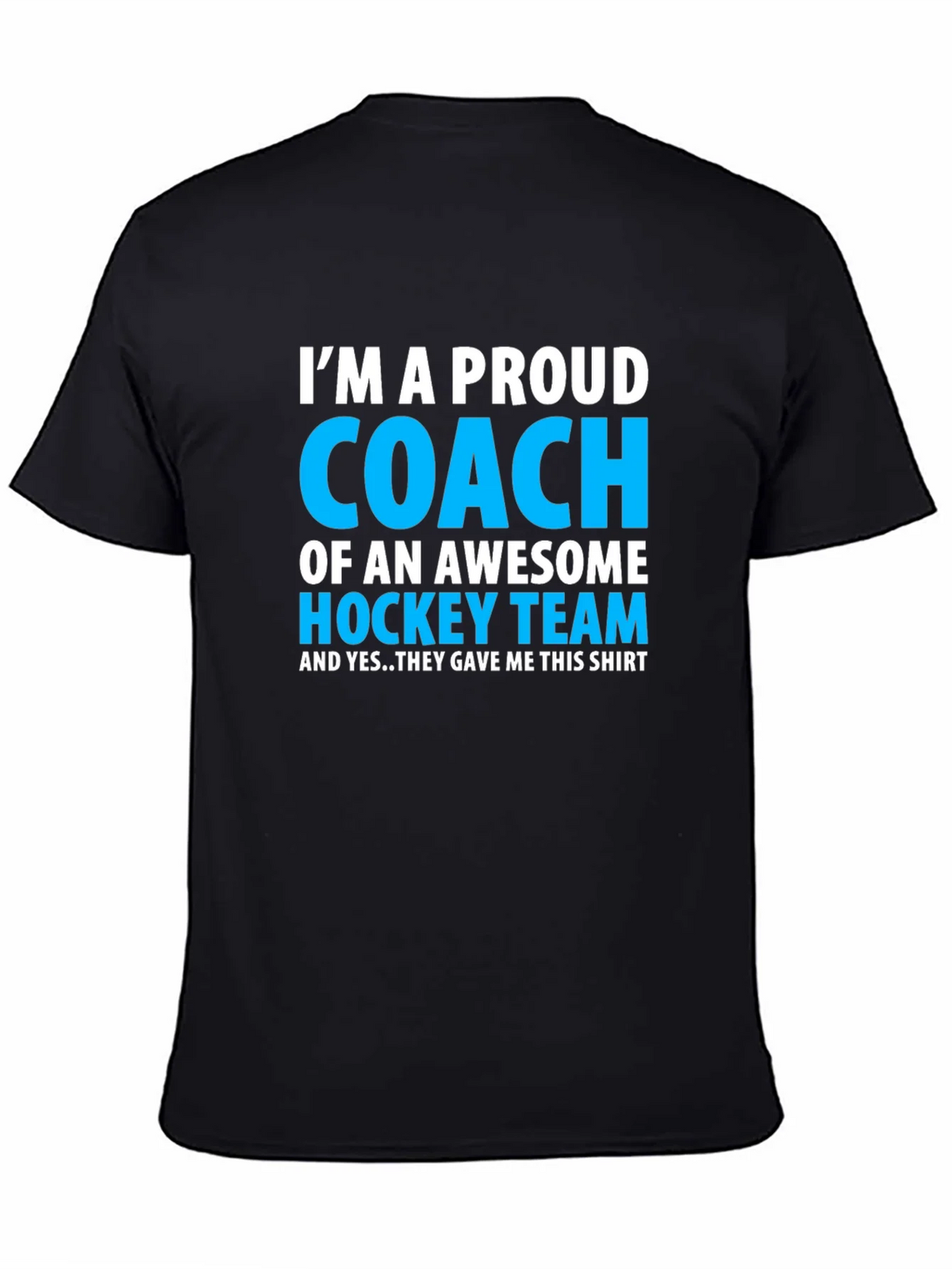 Proud Hockey Coach T-Shirt - Awesome Team Gift product image 3