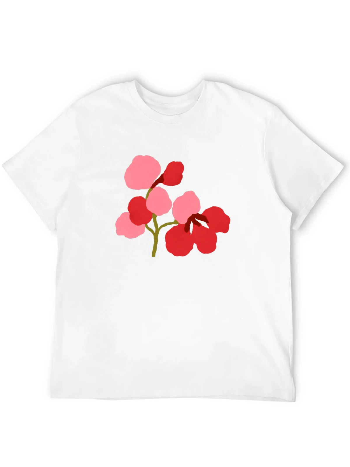 Floral Print Black Tee product image 11