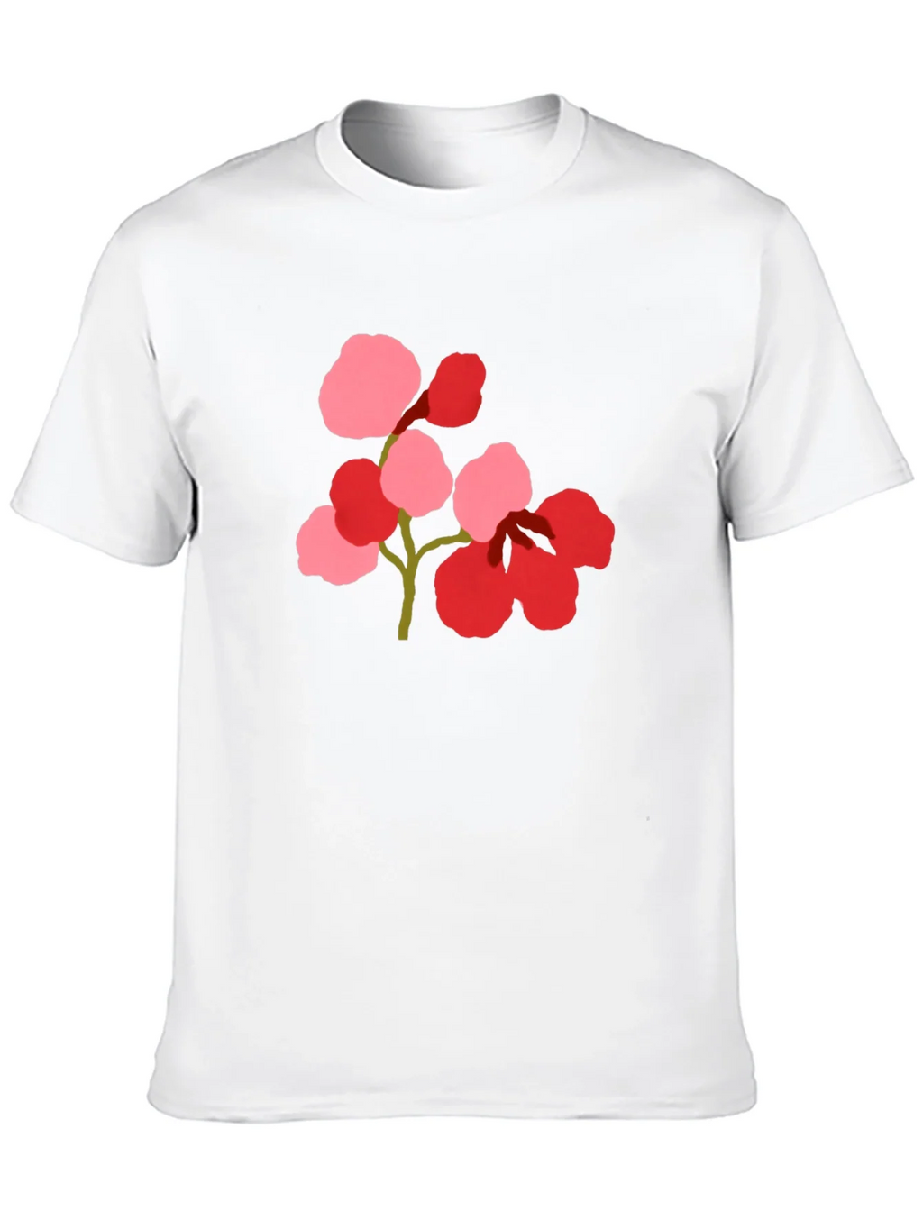 Floral Print Black Tee product image 9