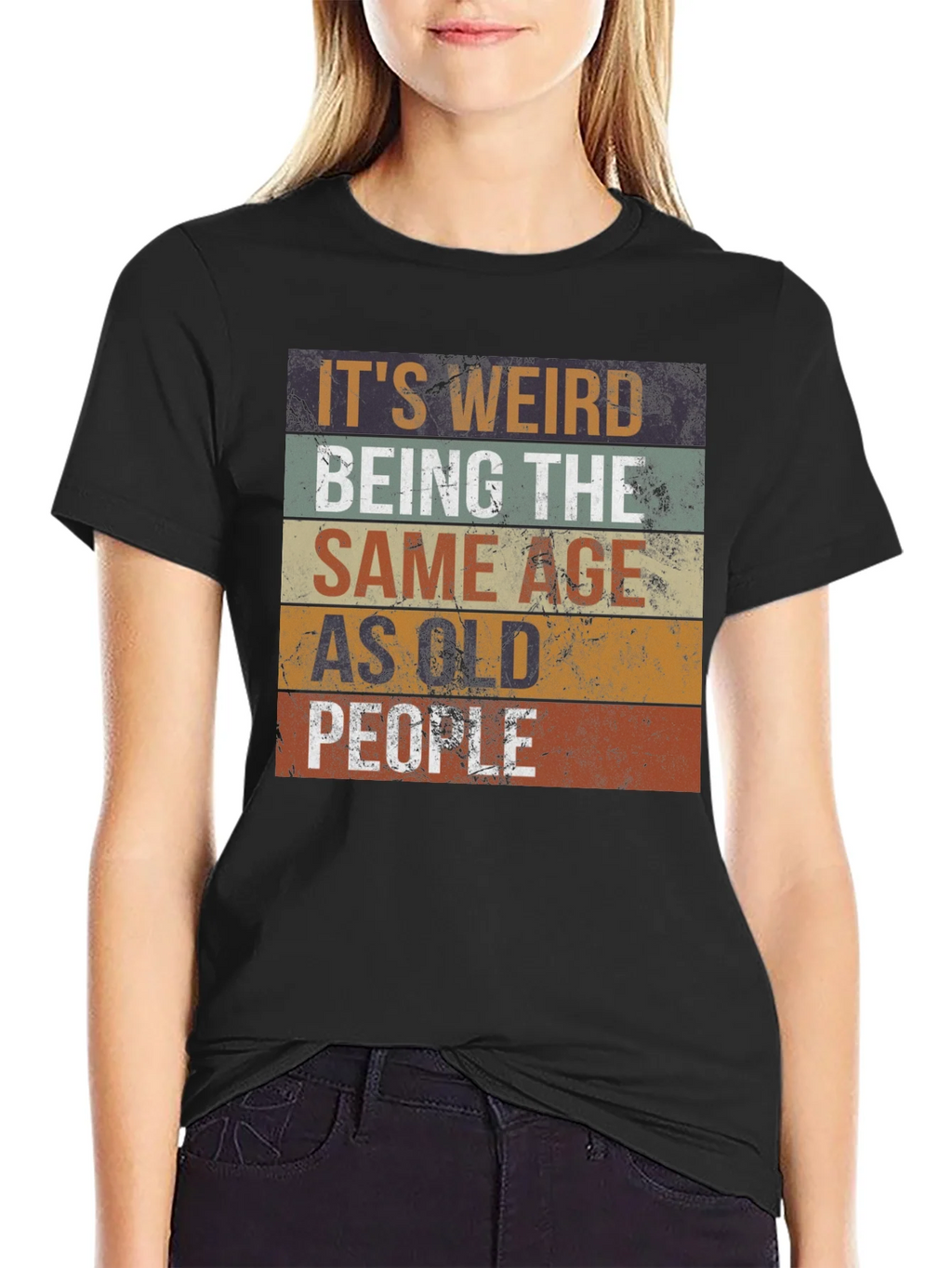 Funny Same Age as Old People Graphic T-Shirt product image 2