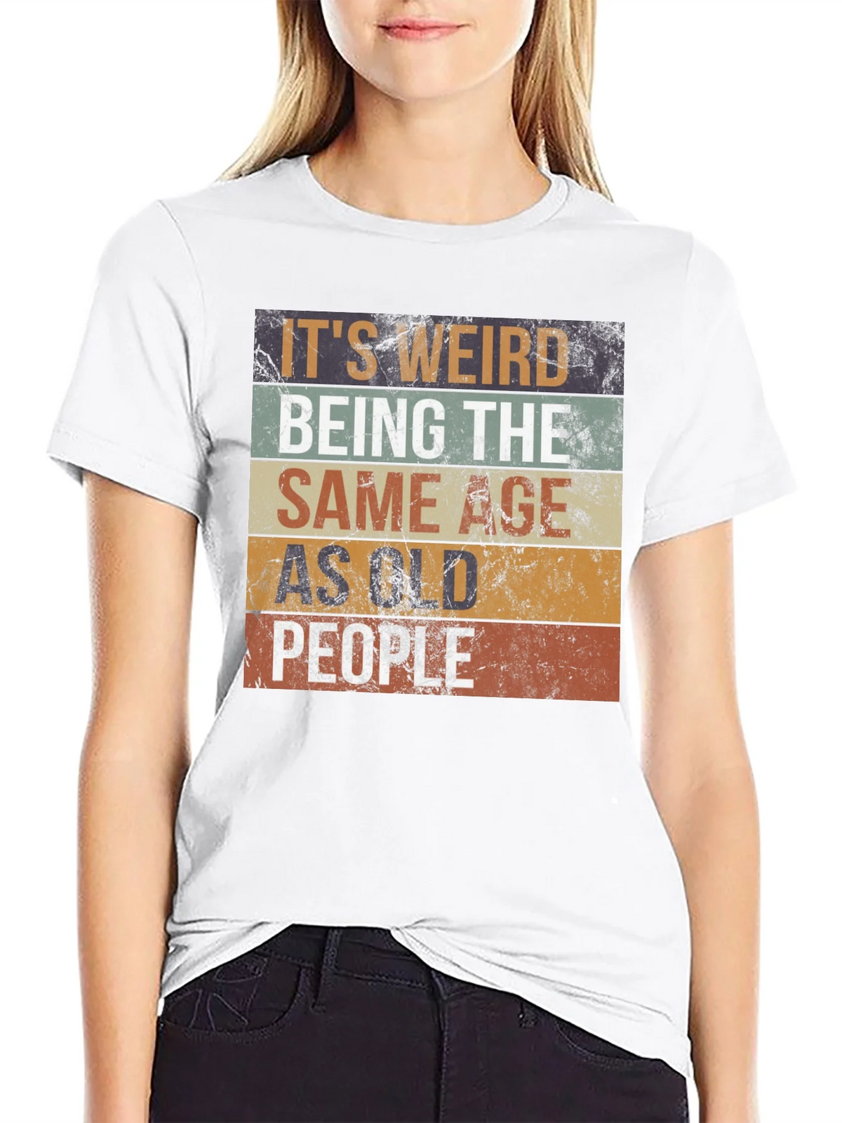 Funny Same Age as Old People Graphic T-Shirt product image 8
