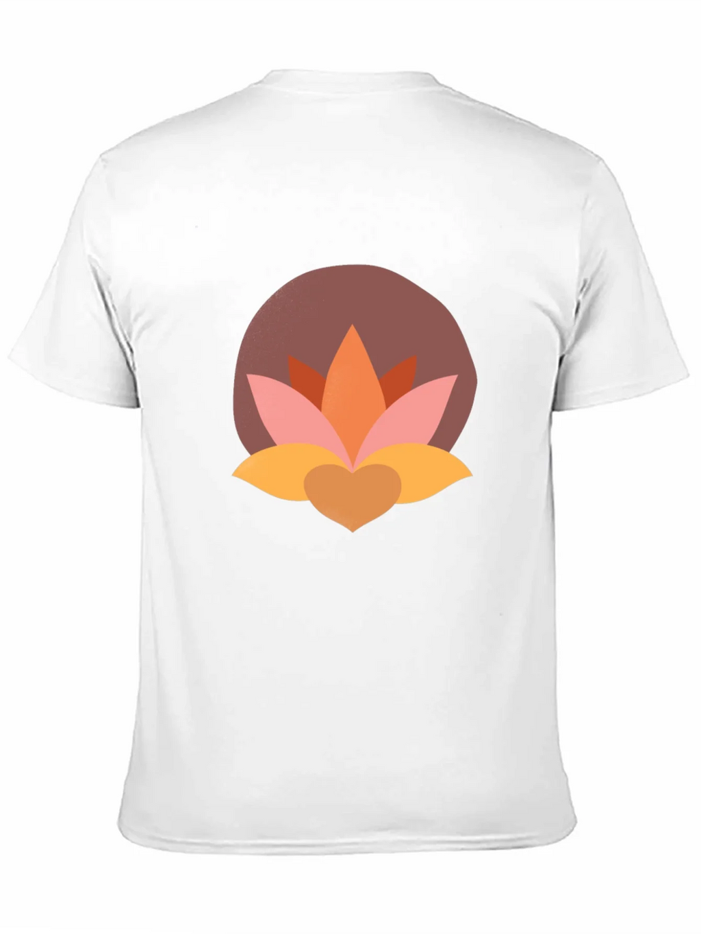 Lotus Flower Graphic Tee - Modern Black T-Shirt product image 8