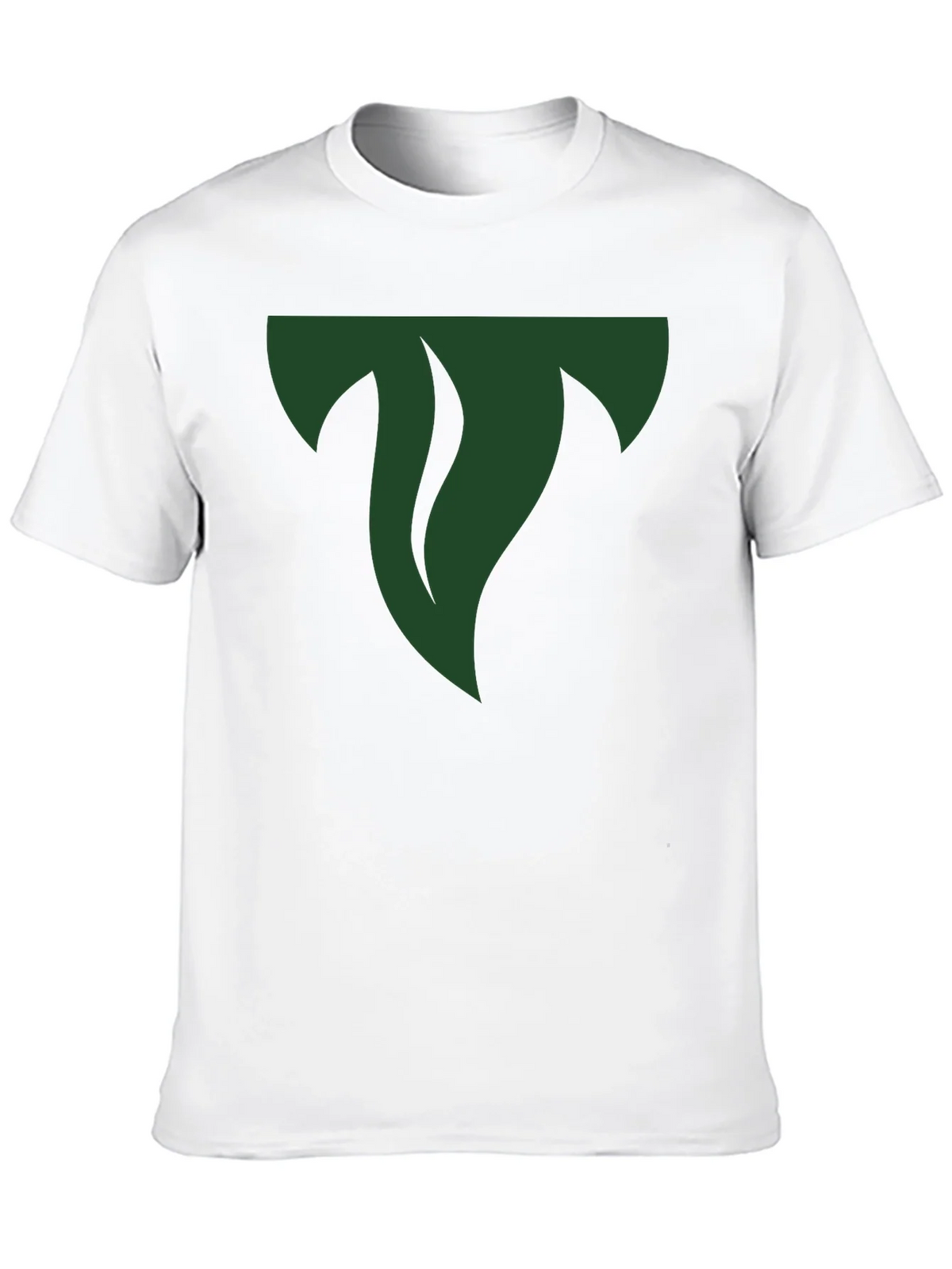 Mens Black Tee with Abstract Green Logo product image 4