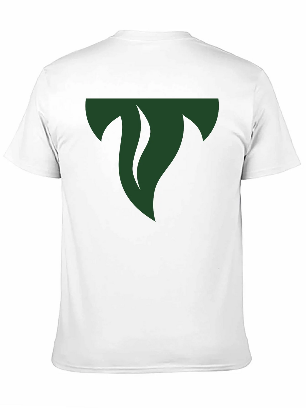 Mens Black Tee with Abstract Green Logo product image 5