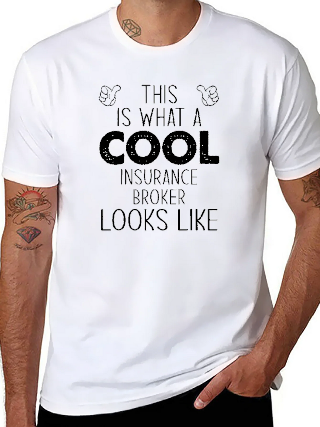 Cool Insurance Broker T-Shirt product image 7
