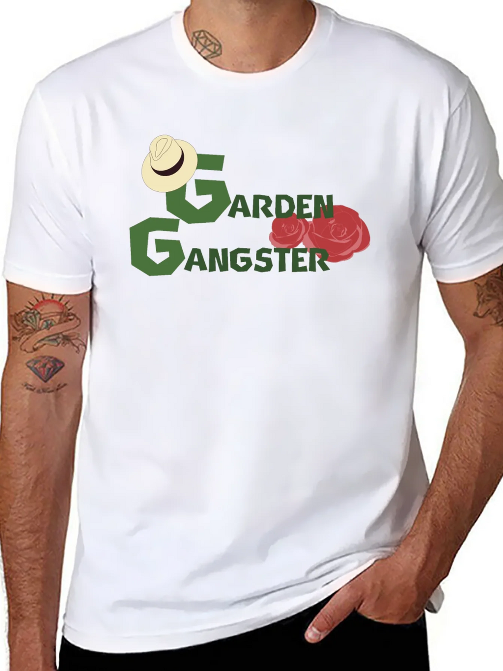 Garden Gangster Black T-Shirt product image 7