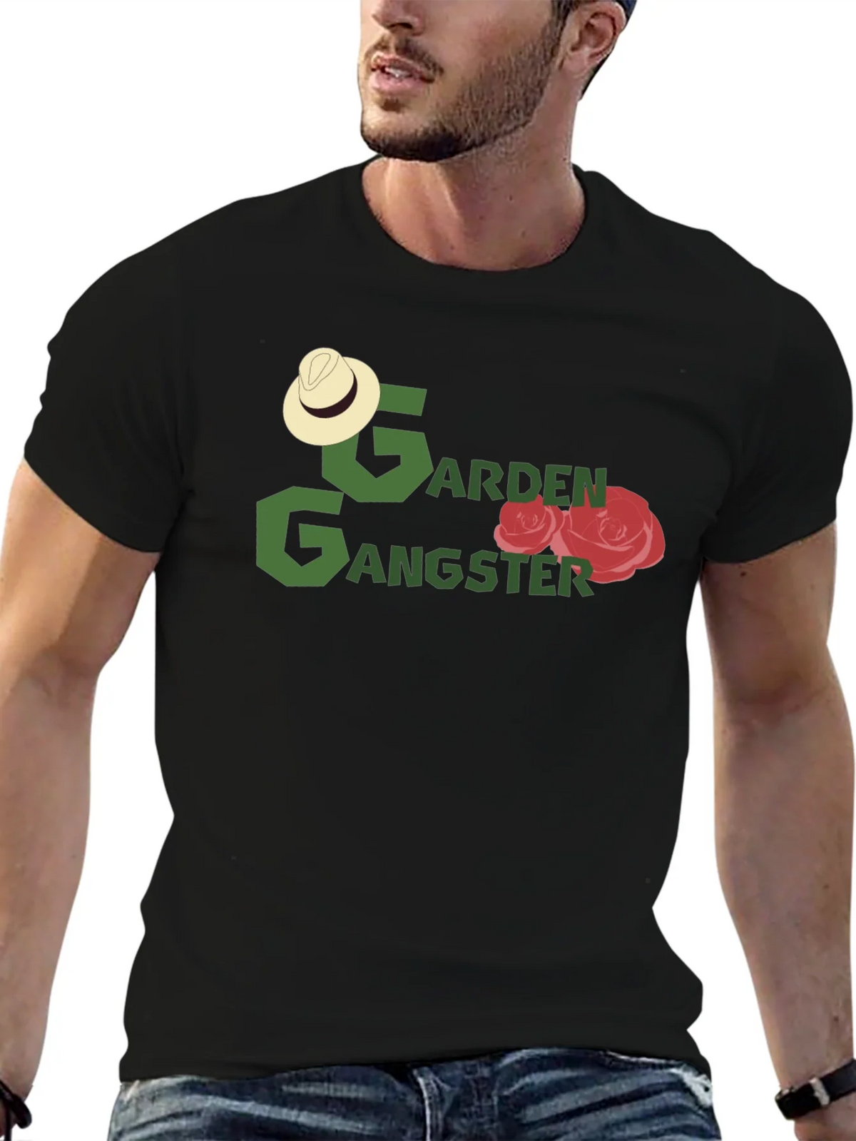 Garden Gangster Black T-Shirt product image 6