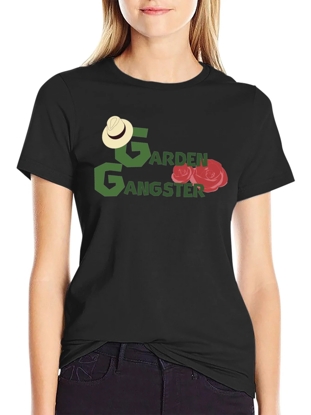 Garden Gangster Black T-Shirt product image 2