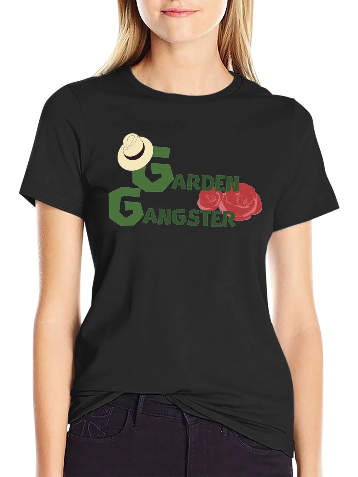 Garden Gangster Black T-Shirt product image 2