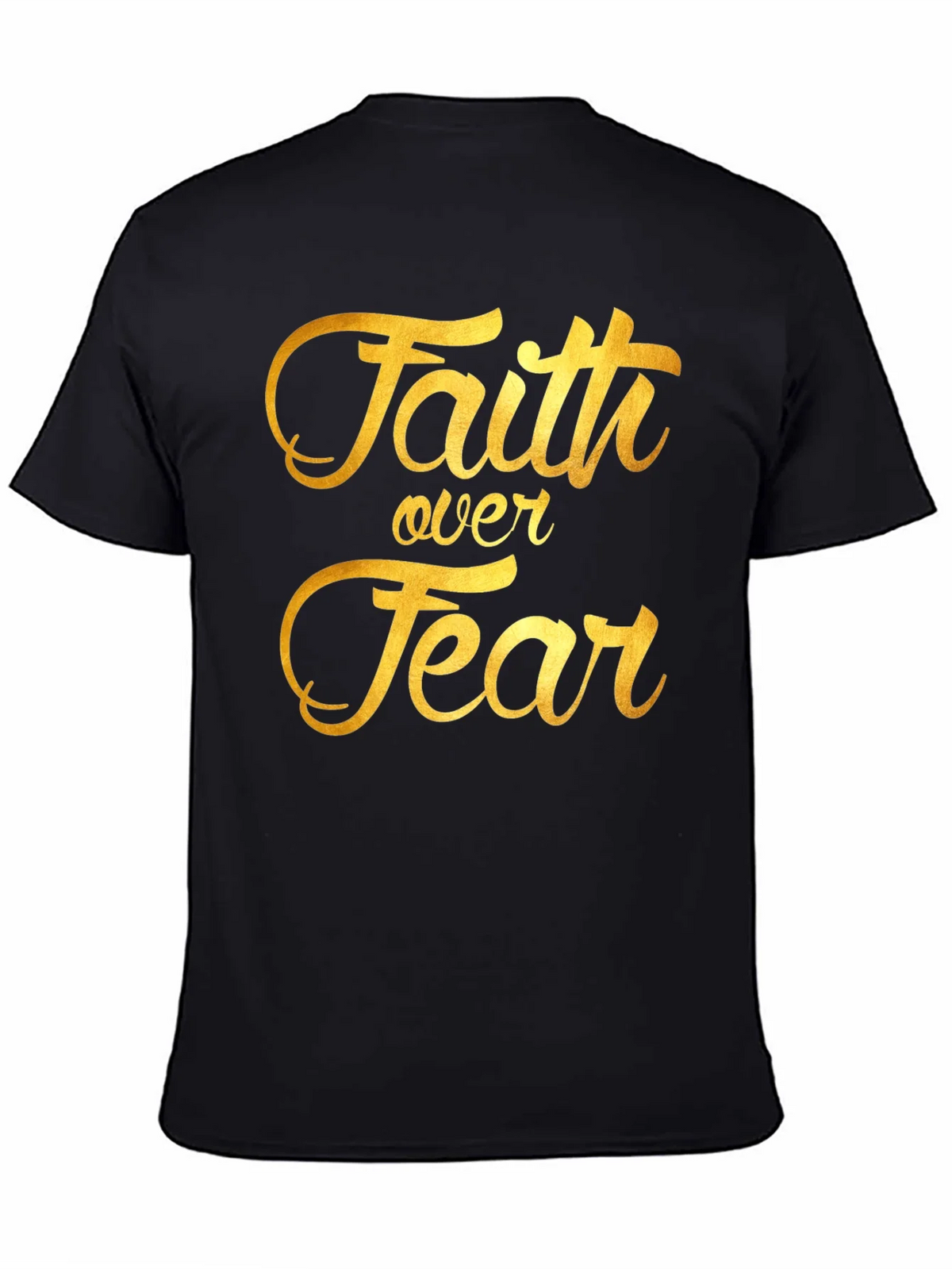 Faith Over Fear Graphic Tee - Inspiring Christian T-Shirt product image 4