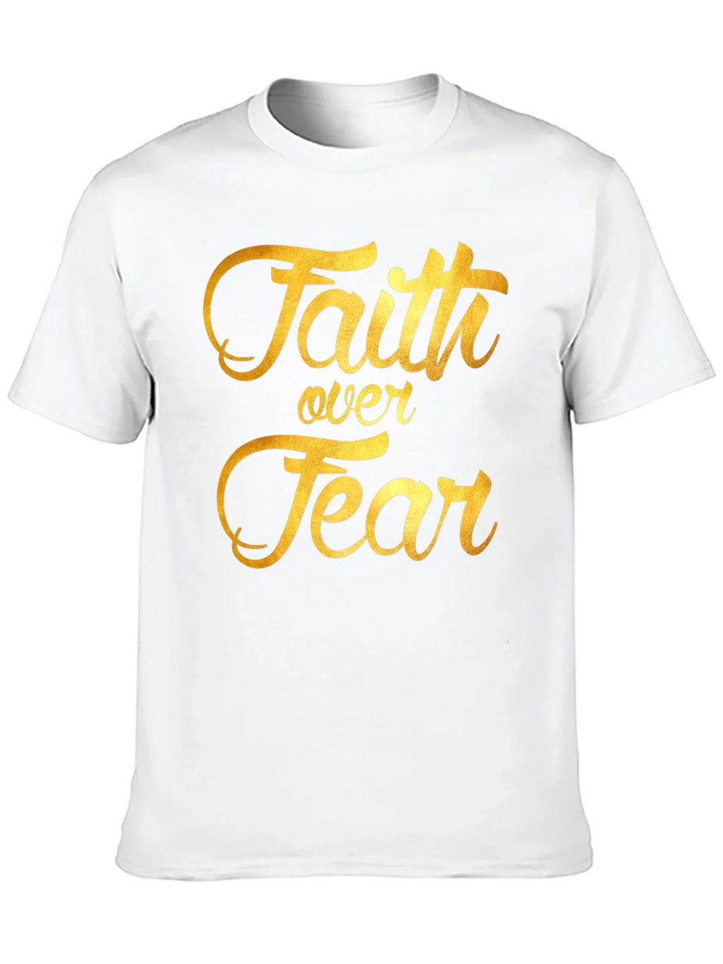 Faith Over Fear Graphic Tee - Inspiring Christian T-Shirt product image 9