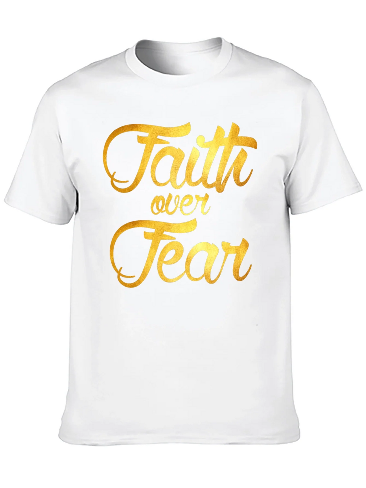 Faith Over Fear Graphic Tee - Inspiring Christian T-Shirt product image 9