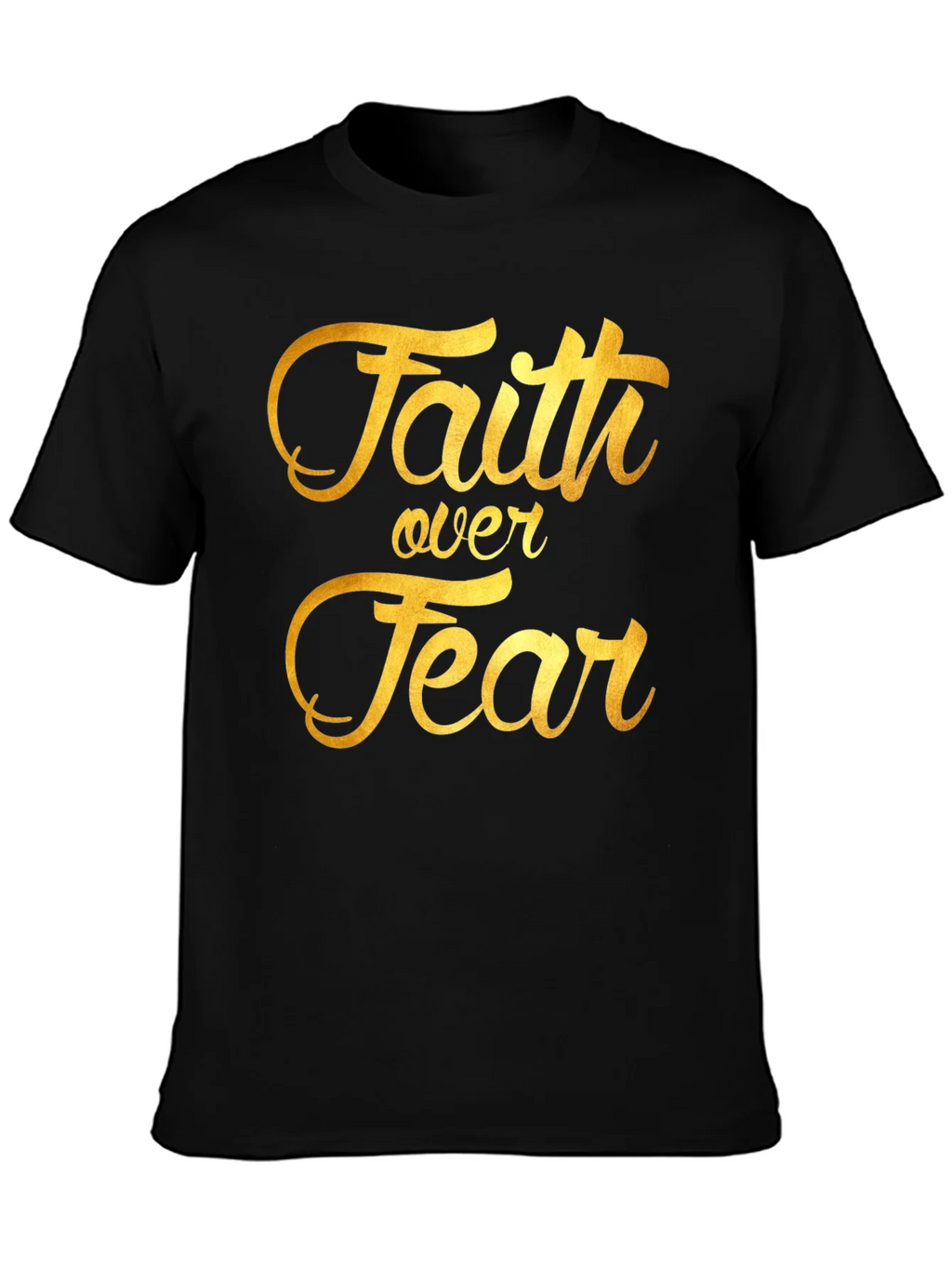 Faith Over Fear Graphic Tee - Inspiring Christian T-Shirt product image 3