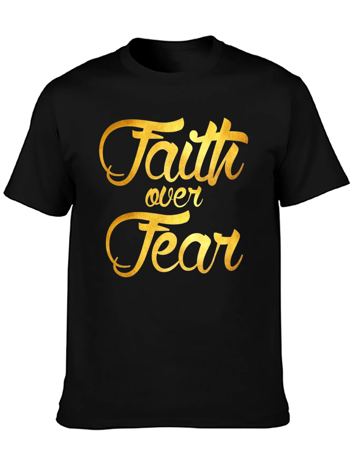 Faith Over Fear Graphic Tee - Inspiring Christian T-Shirt product image 3