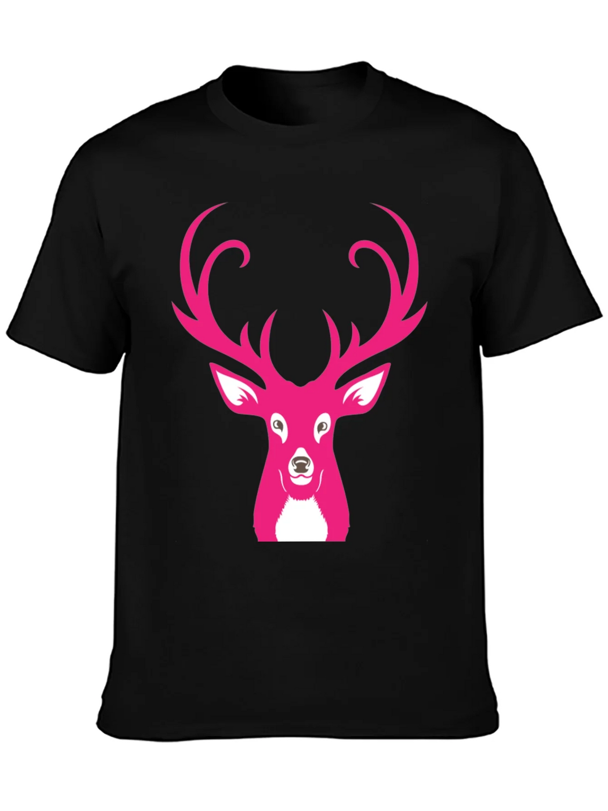 Pink Deer Graphic T-Shirt product image 2