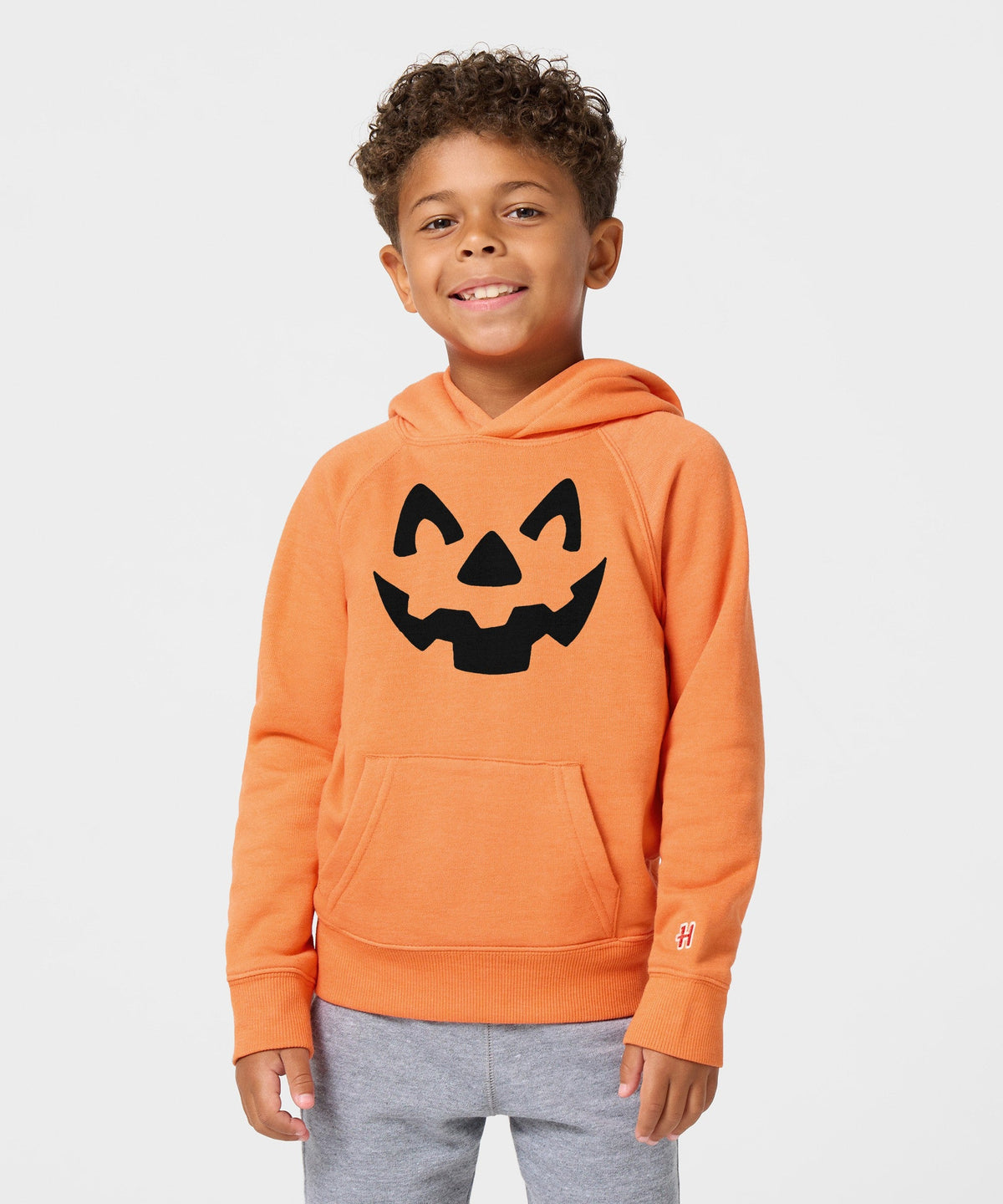 Youth Jack-O-Lantern Face Hoodie product image 3