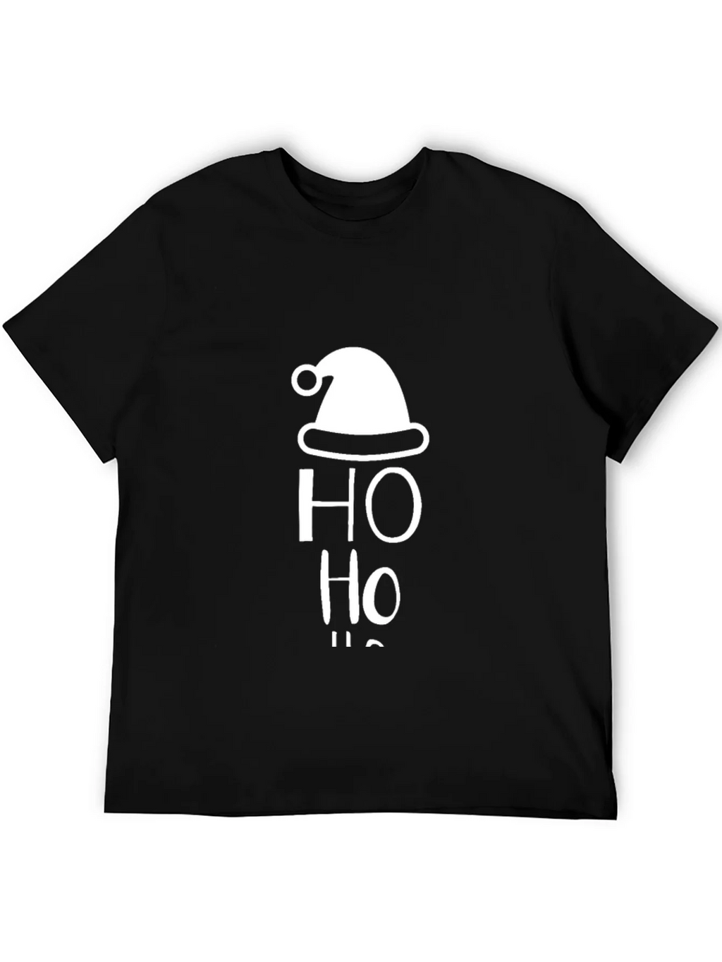 Festive Ho Ho Ho Santa Hat T-Shirt