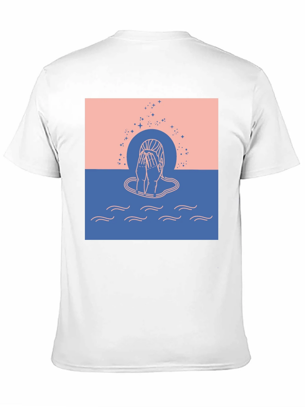Contemplative Graphic Tee - Unisex Black T-Shirt product image 10