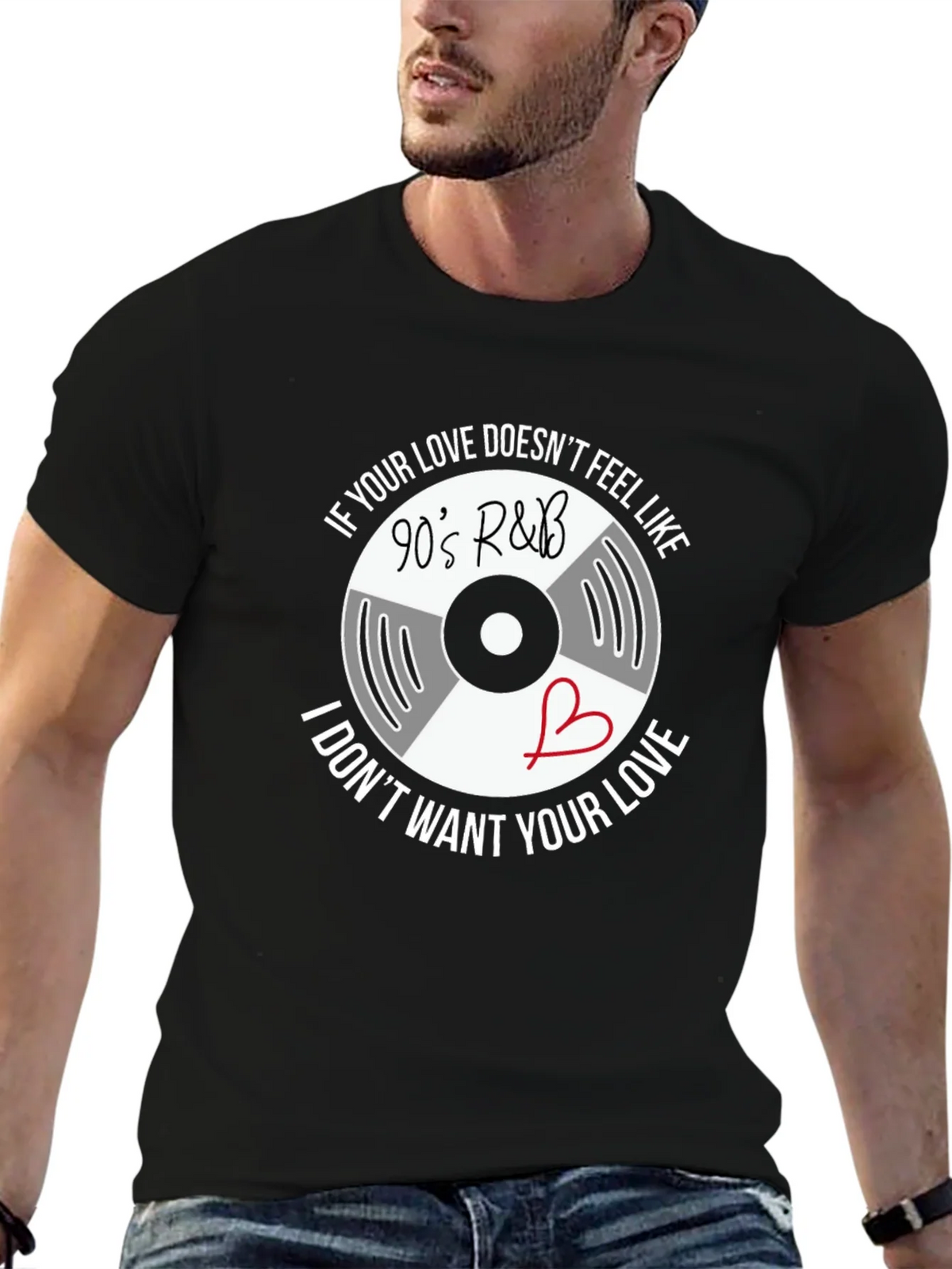 90s R&B Vinyl Graphic T-Shirt product image 6