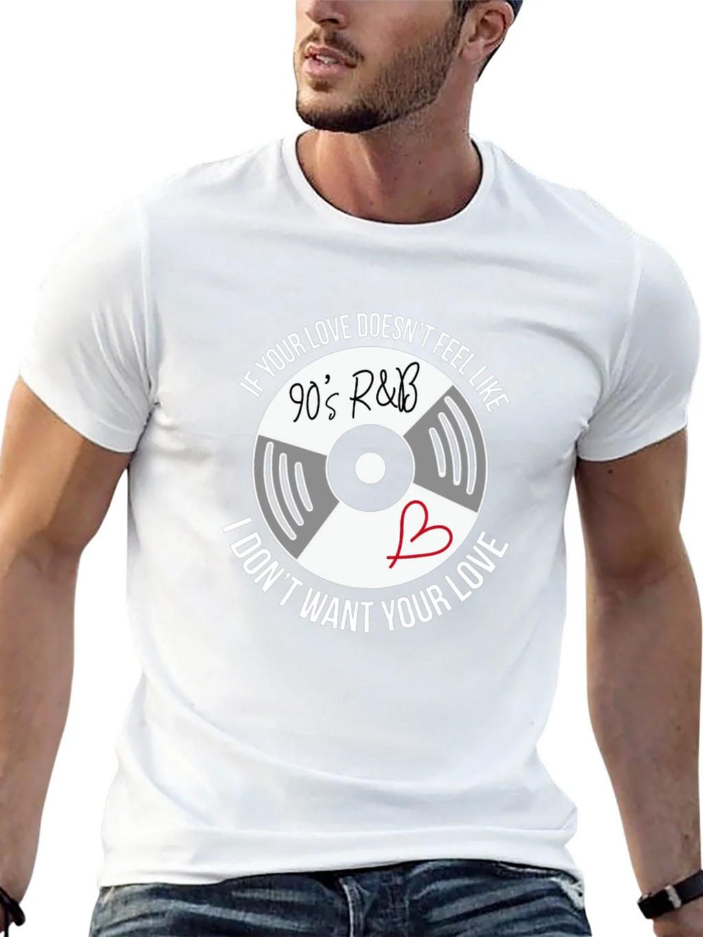 90s R&B Vinyl Graphic T-Shirt product image 12