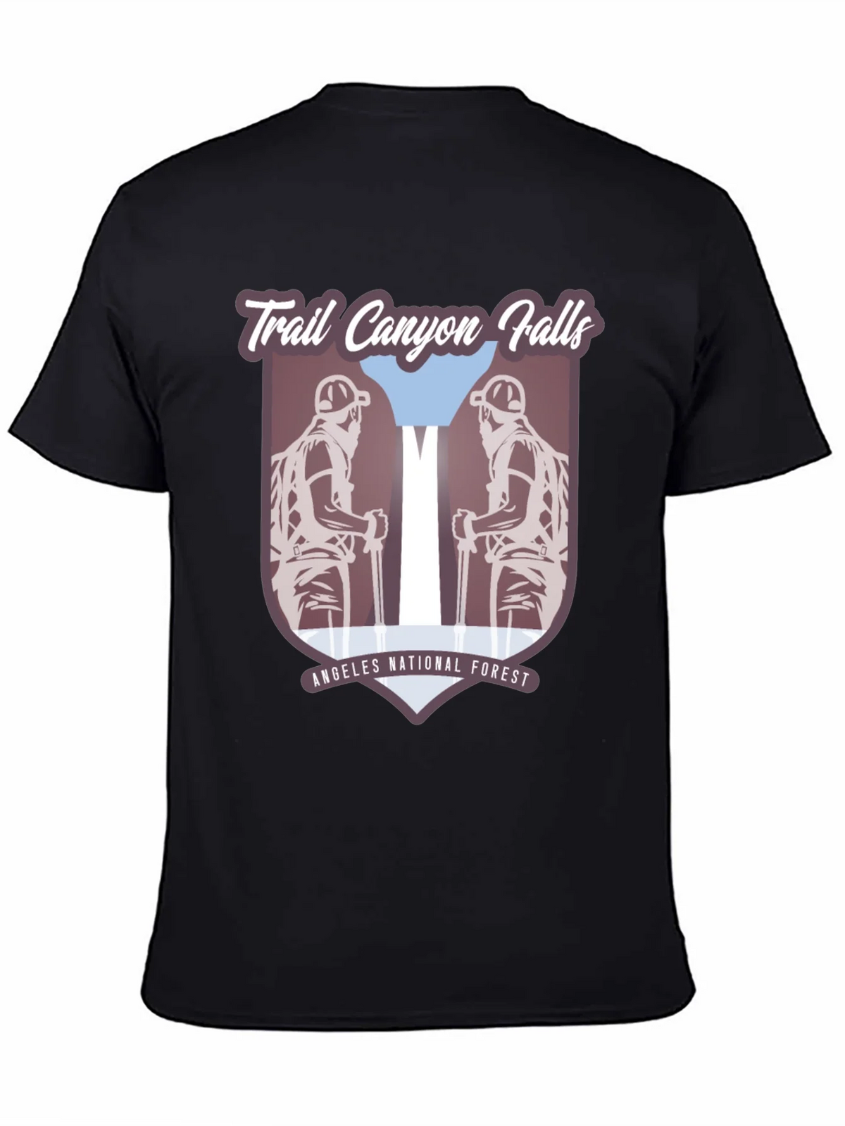 Trail Canyon Falls T-Shirt - Angeles National Forest product image 4