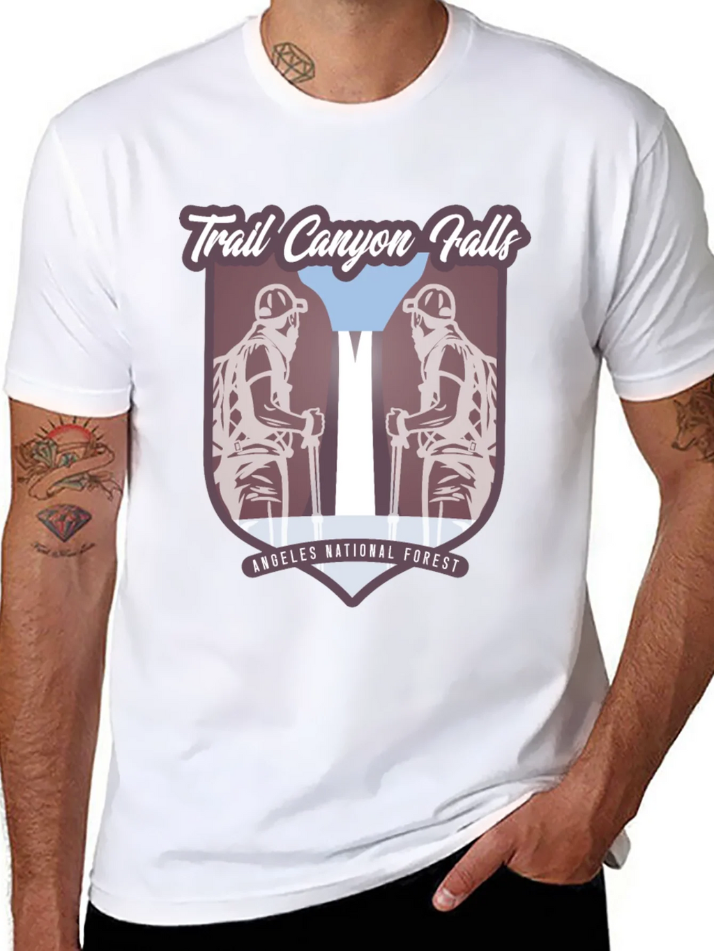 Trail Canyon Falls T-Shirt - Angeles National Forest product image 7