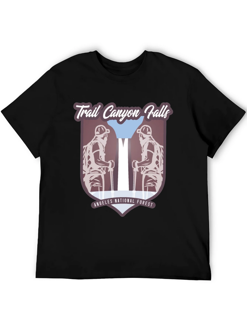 Trail Canyon Falls T-Shirt - Angeles National Forest product image 5