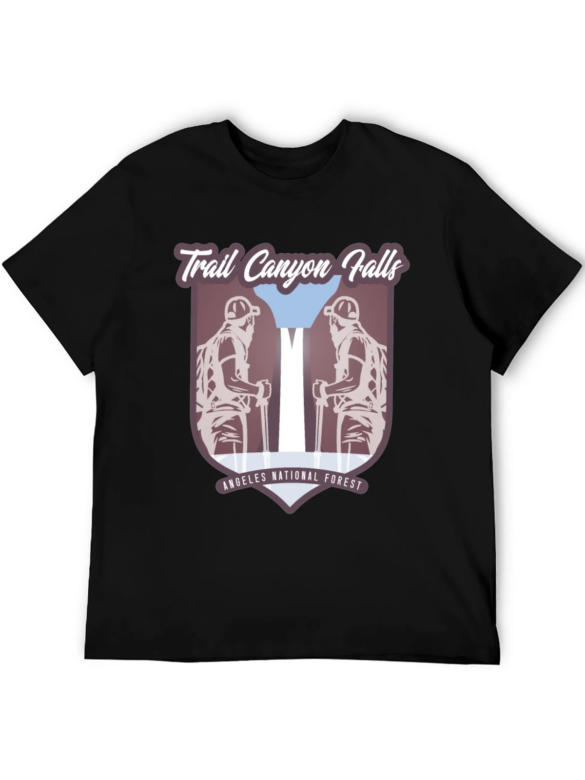 Trail Canyon Falls T-Shirt - Angeles National Forest product image 5