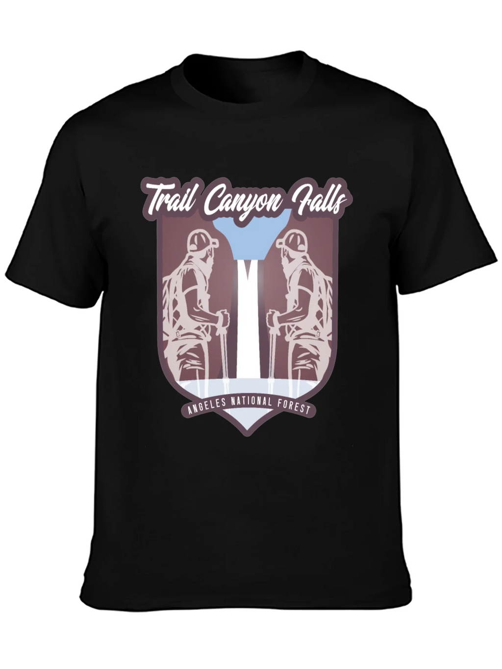 Trail Canyon Falls T-Shirt - Angeles National Forest product image 3