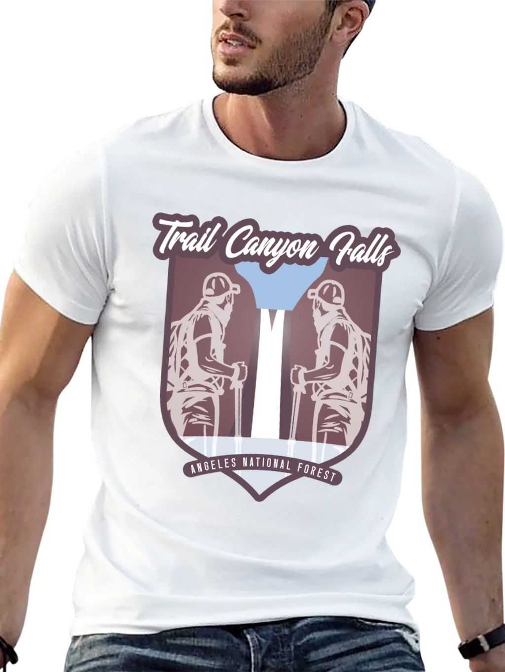 Trail Canyon Falls T-Shirt - Angeles National Forest product image 12