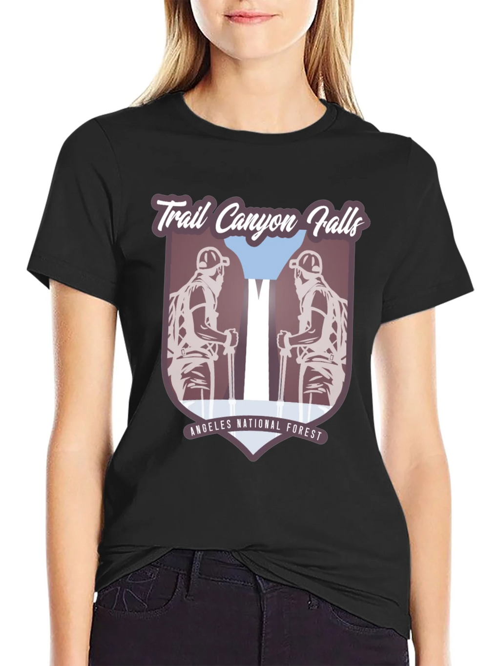 Trail Canyon Falls T-Shirt - Angeles National Forest product image 2