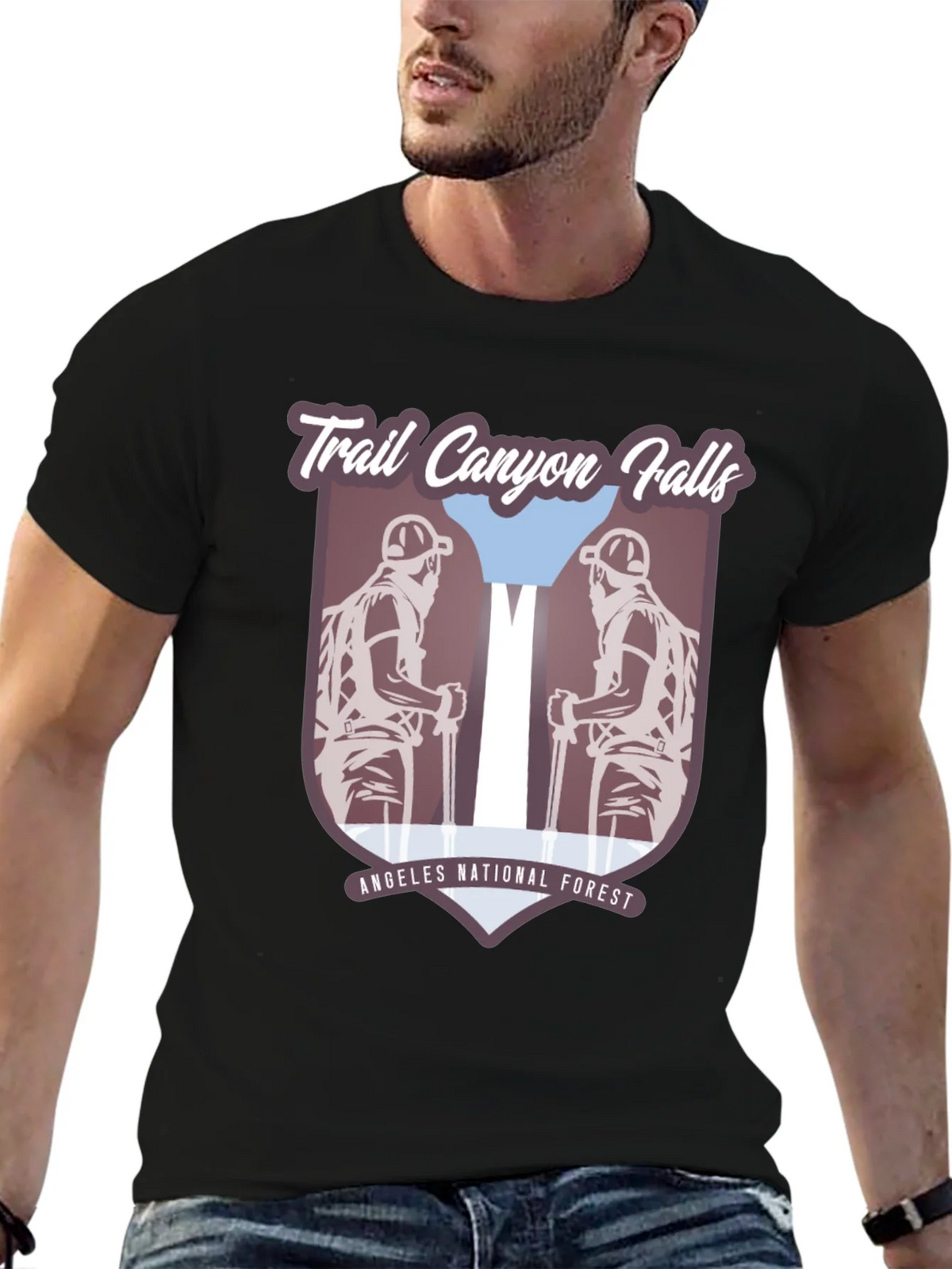 Trail Canyon Falls T-Shirt - Angeles National Forest product image 6