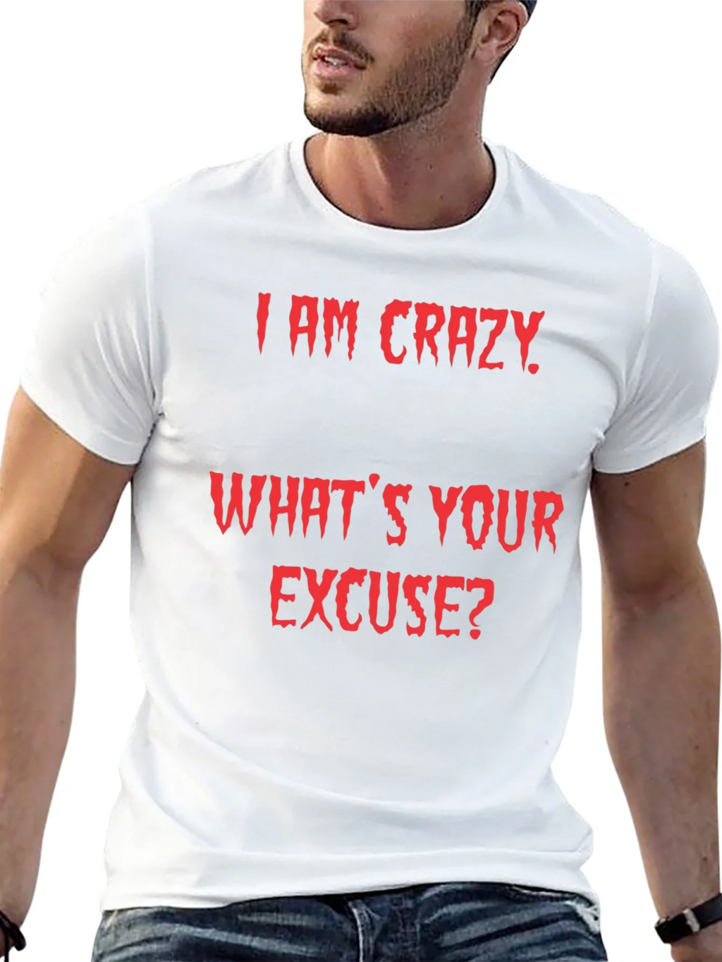 Crazy Excuse Graphic Tee product image 12
