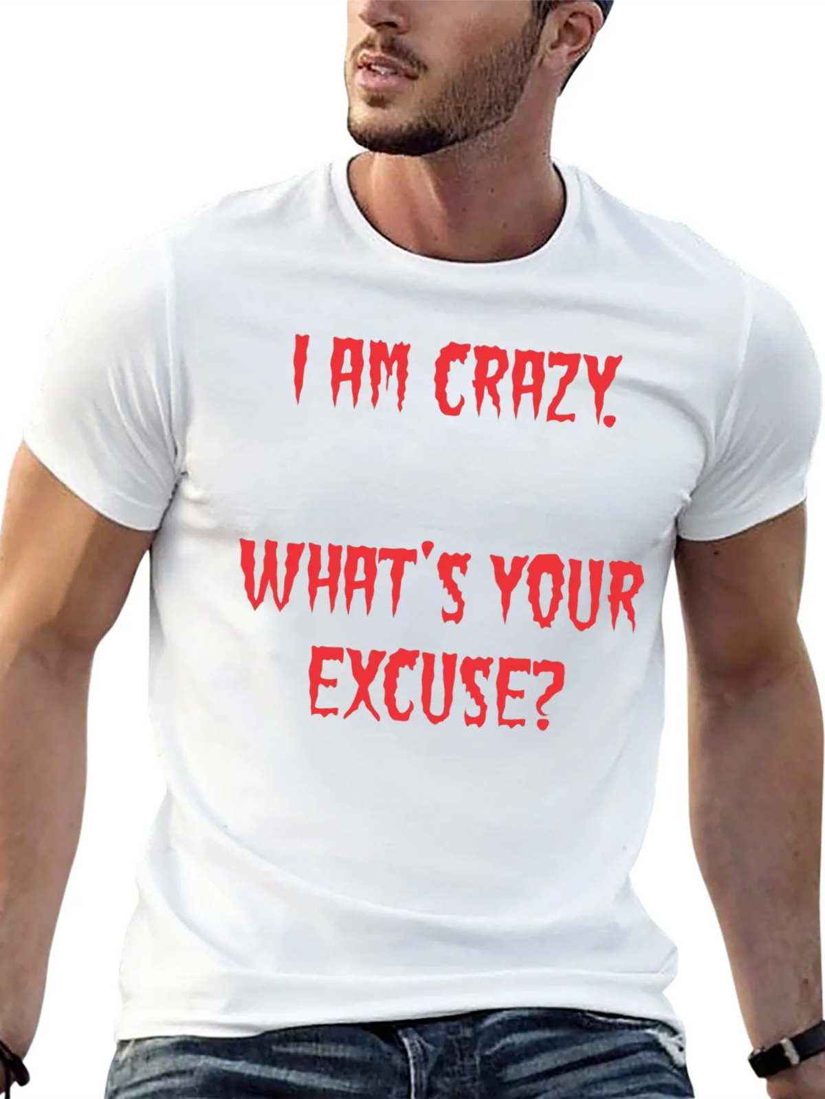 Crazy Excuse Graphic Tee product image 12