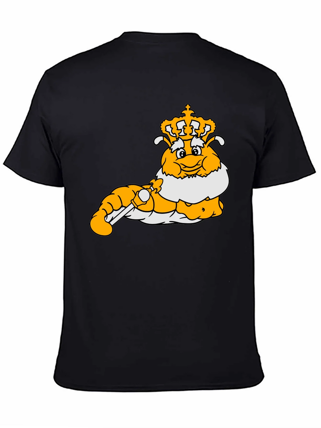 Cartoon Caterpillar King Graphic T-Shirt product image 4