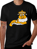 Cartoon Caterpillar King Graphic T-Shirt product image 1